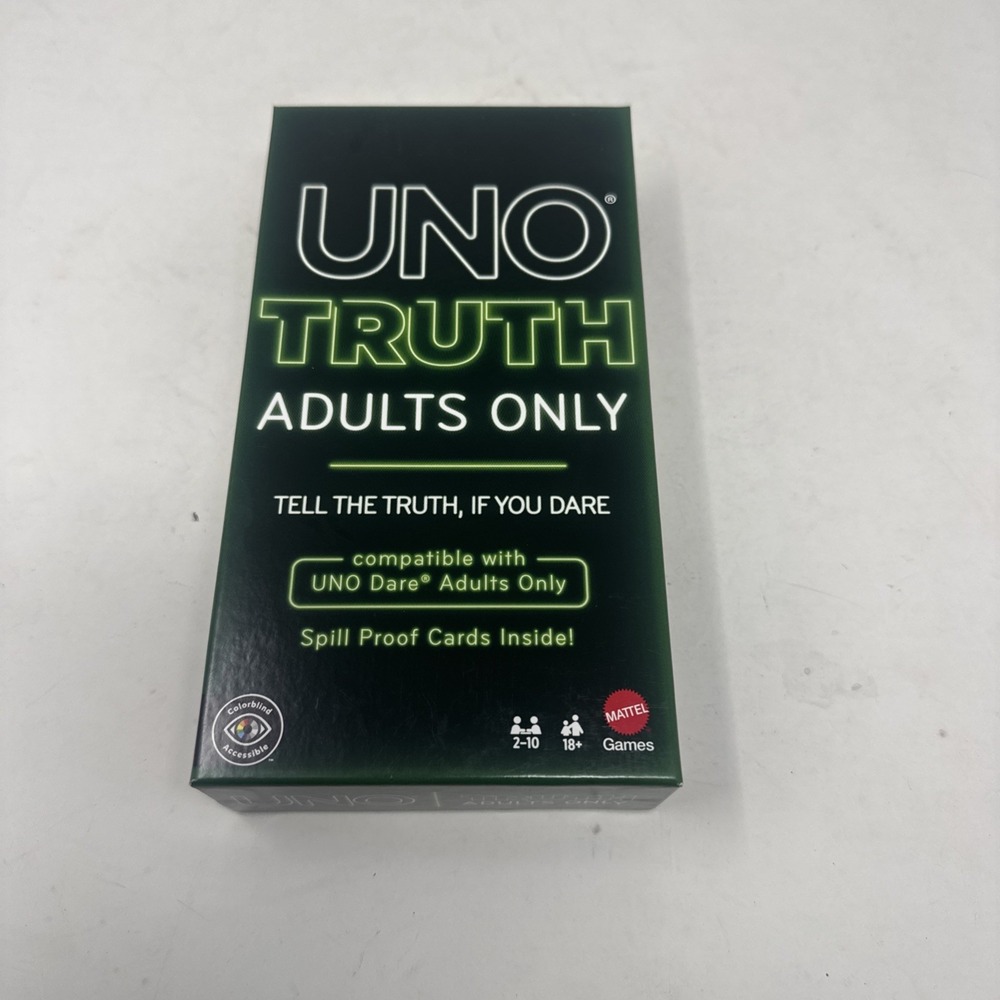 UNO Truth Adults Only Card Game Brand New